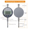 Neoteck 1"/25.4mm (0.0005"/0.01mm) Digital Indicator Set Dial Indicator and Magnetic