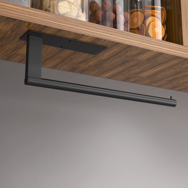 Kitchen Roll Holder Under Cabinet, Stainless Steel Paper Towel Holder