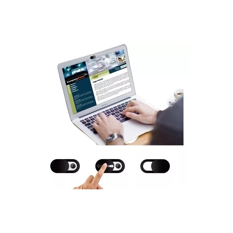 THE9SHOP Cubre Webcam 6 Pack Cubierta Anti Espia Camara Con