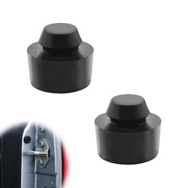 SYudwen Tailgate Stop Cushions, Rubber Stoppers, Compatible with 2005-2021 Tacoma, 2000-2021 Tundra, Replacement OE#90541-11015 (2Pcs Black)