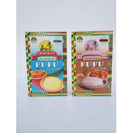 Tropiway Plantain and Cocoyam Fufu Flour 24oz