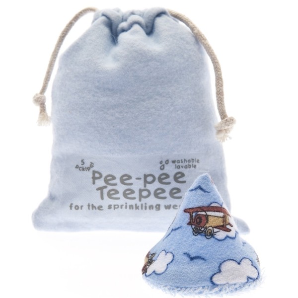 Beba Bean Pee-pee Teepee Airplane - Blue - Laundry Bag, PT3022-1