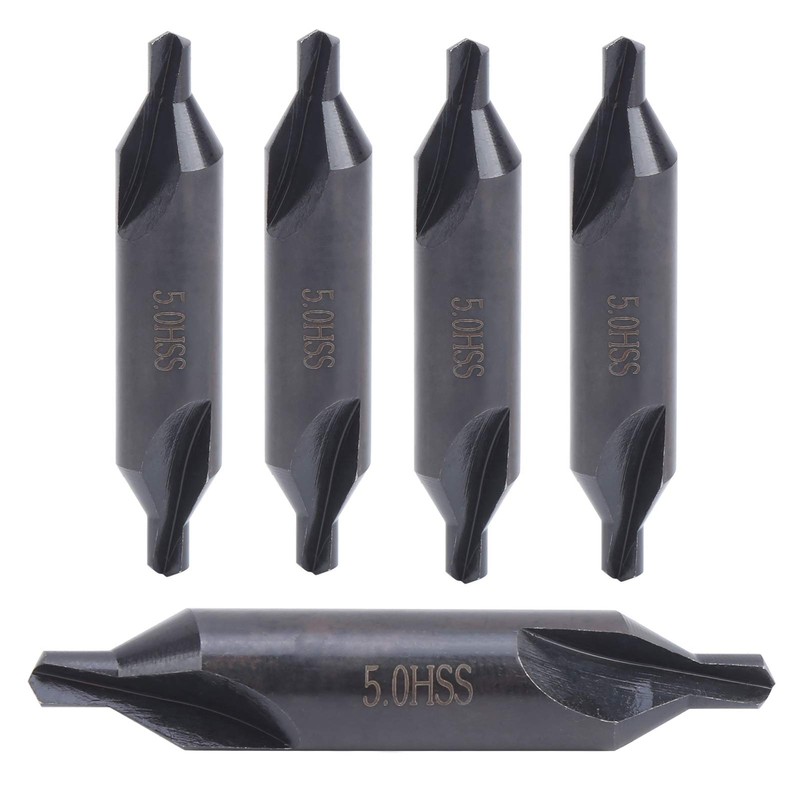5 x 5 mm High-Speed Steel Centre Drill, Drilling Tool,