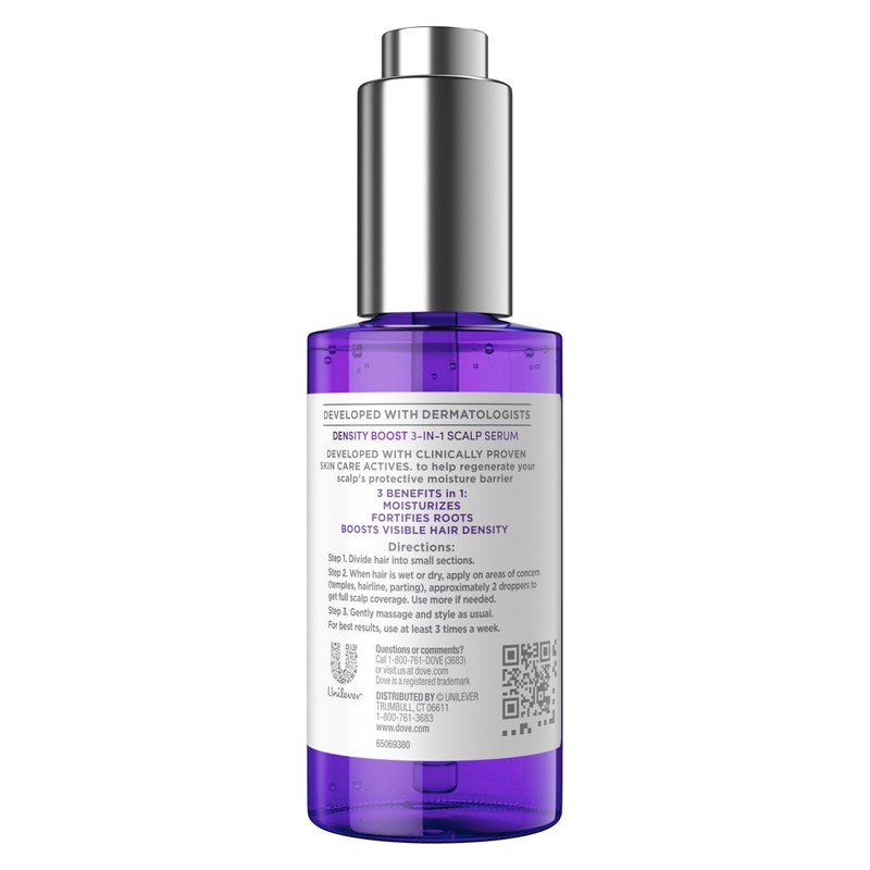 Dove Derma Scalp Density Boost 3-in-1 Scalp Serum 1 ct