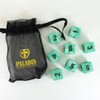 Paladin Roleplaying Turquoise Pearl Dice - 8D6 Set - 'Aqua'