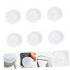 Mipcase 6Pcs Transparent Plastic Cord Winder Boxes Compact Earphone Cable