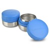LunchBots Rounds Leak Proof 4 oz. Stainless Snack Container Jar,