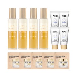 Dermacure Perfect Creamy Ampoule 120ml x4 + AHC Waterfull Sunscreen 7ml x4 + 5 Jas Samples / 더마큐어 퍼펙트 크리미 앰플 120ml x4 + AHC 워터풀 선크림 7ml x4 + 쟈스샘플 5매