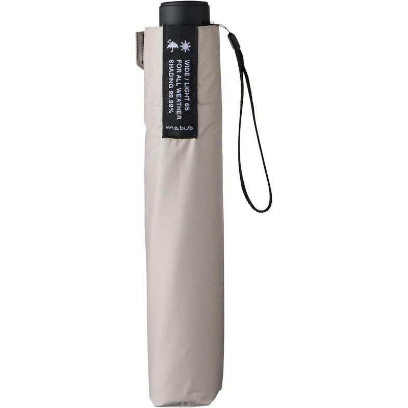 Mabu Folding Umbrella, Large Size, Diameter 45.3 inches (115 cm),