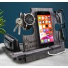 Docking Station personalisiert – Geschenk für Männer zum Hochzeitstag –