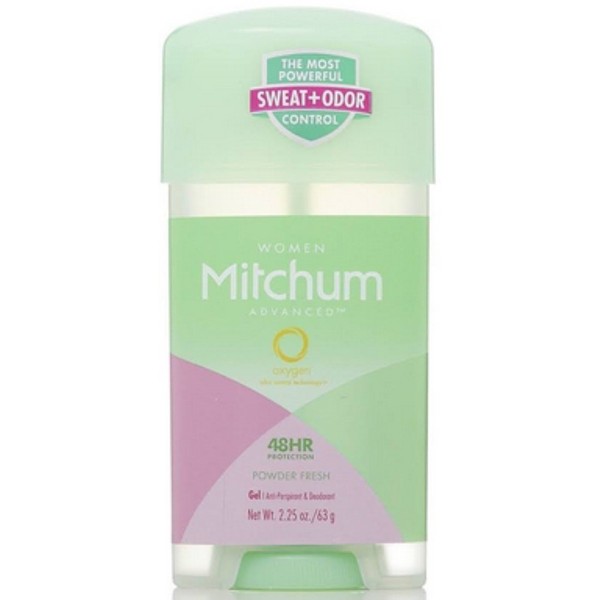 Mitchum For Women Power Gel Anti-Perspirant Deodorant Powder Fresh 2.25 oz (Pack of 9)
