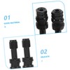 Alipis 5pcs Car Valve Stem Caps: Universal Tire Aluminum Alloy