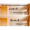 Wall Ceiling Heavy Bag Hanger Roller Mount Saving Space 44''