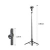Sonew 130 cm Selfie Stick Tripod, 7 Sections Telescopic Selfie
