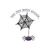 CafePress The Itsy Bitsy Spider... Round 4" MDF Holiday Ornament