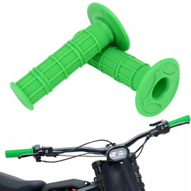 IUVWISN Handlebar Grips, 7/8" Rubber Handle Grips Universal for Sur Ron Surron LBX Talaria Sting R MX3/R MX4 MX5 Talaria X3 XXX E-Ride Pro SS/S Electric Dirt Bike Green