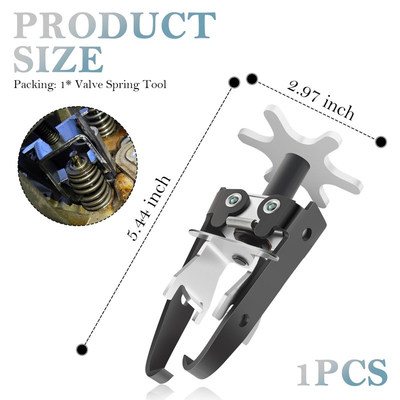 OFBAND Overhead Valve Spring Compressor Tools Adjustable,Valve Spring Tool Removes