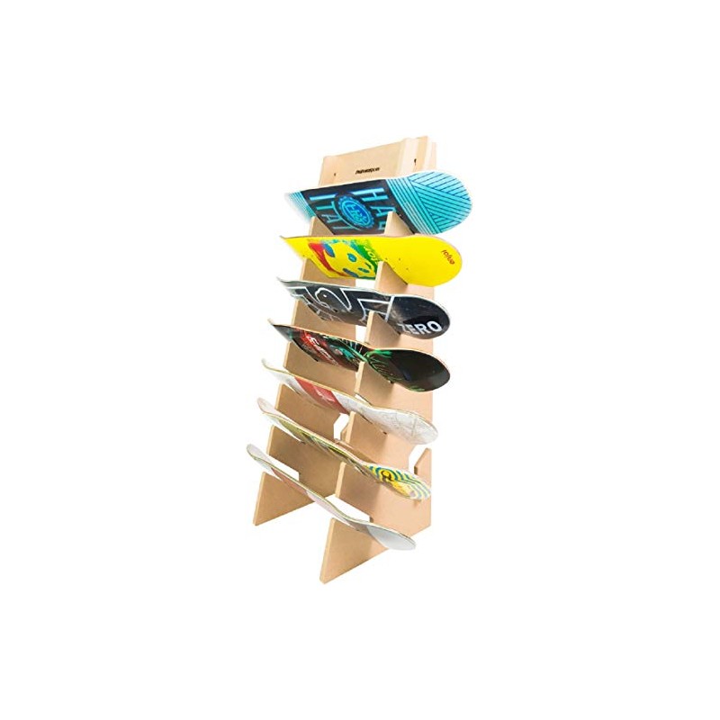 Skateboard & Longboard Floor Display Rack (The Pro)