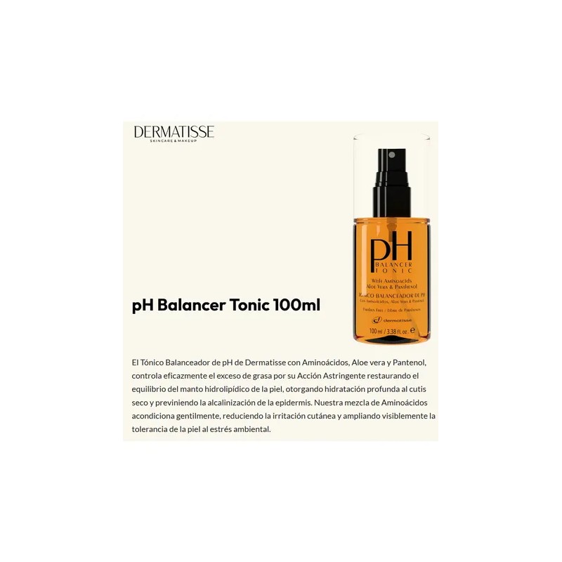 Balanceador De Ph Facial 100ml Dermatisse