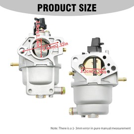 Hoypeyfiy 0G8442A112 Carburetor Carb Carburetor Kit Replacement for Generac GP8000E, Replacement for Generac GP7500E, Replacement for Generac 420cc, Replaces 0G8442A112