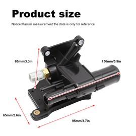 Aynaxcol LF941517Z Engine Coolant Housing Water Outlet Compatible with Mazda 2006-2015 3 5 6 CX-7 2.0L 2.3L 2.5L Water Outlet Housing for LF9415179A