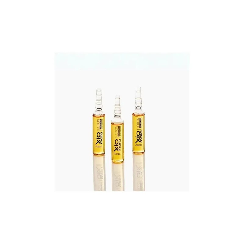 Xiomara Argan Drop Ampolleta Efecto Reconstructor Capilar Enjuague 12pzx10ml