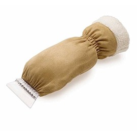 Perfect Solutions Ice Scraper Mitt, Beige