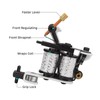 Tattoo Coil Machine 10 Wraps Lightweight Precise Liner Shader Stable