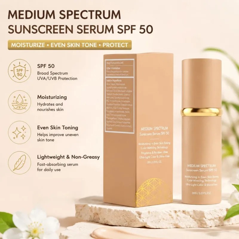 4-in-1 Foundation, Moisturizing Base That Changes From