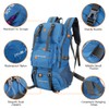 45L Camping Hiking Backpack Large Capacity Mountaineering Pack Waterproof Travel