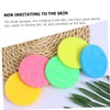 TEHAUX 30pcs Facial Cleansing Sponges Round Makeup Removing Face Sponges