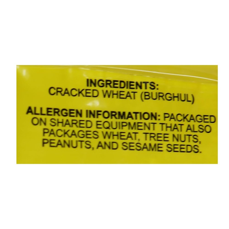 Ziyad Cracked Bulgur Wheat | Medium #2, 32oz | Fiber-Rich