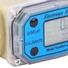 Mini Digital Turbine Flowmeter Diesel Fuel Flow Meter 10‑90L/min 1"