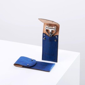 SHAVENT Cork Case Cobalt Blue