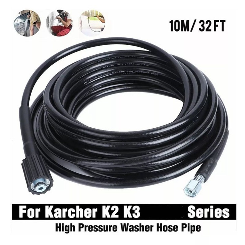 High Pressure Water Hose Rubber Flexible Explosion Proof Washer Pipe