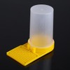 TOPINCN Plastic Bee Feeder Beekeeping Accessories Tools Beehive Drinking Bowl
