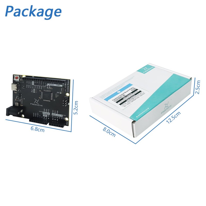 Freenove Control Board V5 Rev4 Mini (Compatible with Arduino IDE),