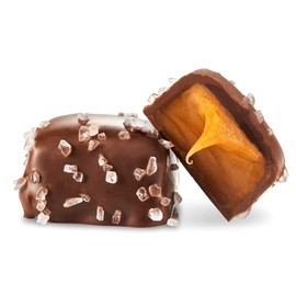 Abdallah Milk Chocolate Sea Salt Caramel Retreats Candy, 4.0 oz