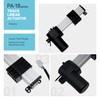 Progressive Automations 12V Track Linear Electric Actuator - 12 inches,