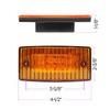 Five Pro LED 4763Y Cab Marker Lights for Freightliner, Sterling,