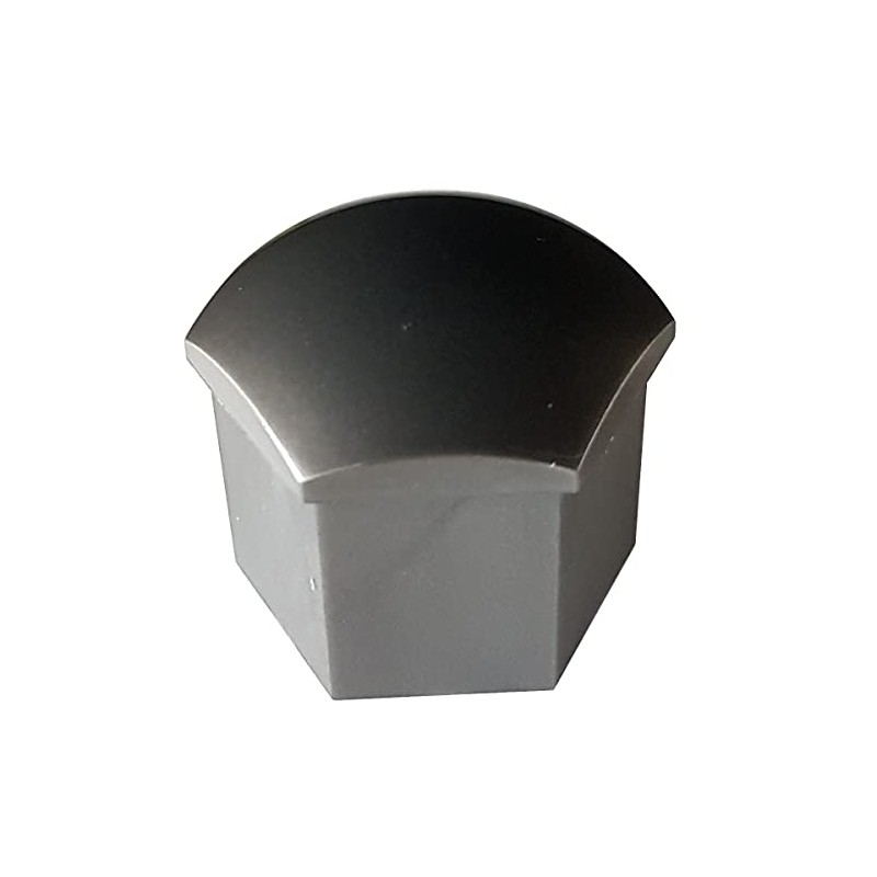 Skoda 1Z0601173UZ7 Wheel Bolt Cap (1 Piece), Dark Grey Gloss