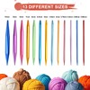 Erzekrim Aluminium Circular Knitting Needles Set Interchangeable Knitting Needles Set