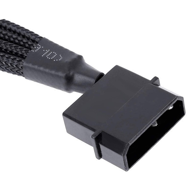 4-Pin Molex Power Supply Cable for 5 x 3/4-Pin WM