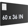 MaxGear Extra Large Bulletin Board 60" x 36", Foldable Felt