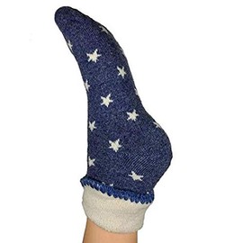Women’s Luxurious Soft Fluffy Wool Blend Cuff/Sofa/Bed Socks - Size 4 - 7
