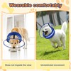 Uaidie Dog Cone Collar with Enhanced Anti-Licking, Inflatable Dog Cone