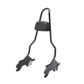 MoKitDora Sissy Bar 22.5" Passenger Detachable Backrest for 2018-later Softail Sport Glide FLSB Low Rider FXLR FXLRS FXLRST FXRST Models, Black