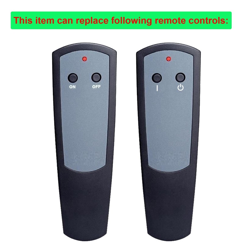 Replacement for Dimplex Fireplace Heater Remote Control 3000370500RP DF2608 NBDF2608
