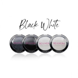 Rejuvera Black White Eyeshadow Shimmer Black 2ea