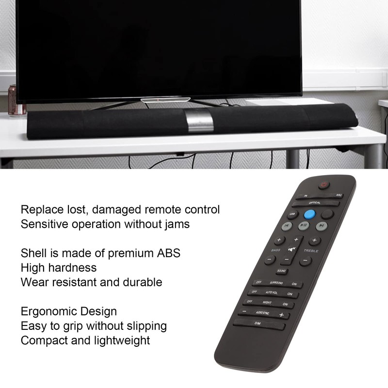 Soundbar Remote Control Replacement Bar Speaker Remote Control For Fidelio